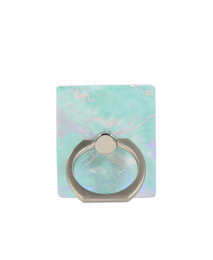 Mint Holo Marble Ring Holder