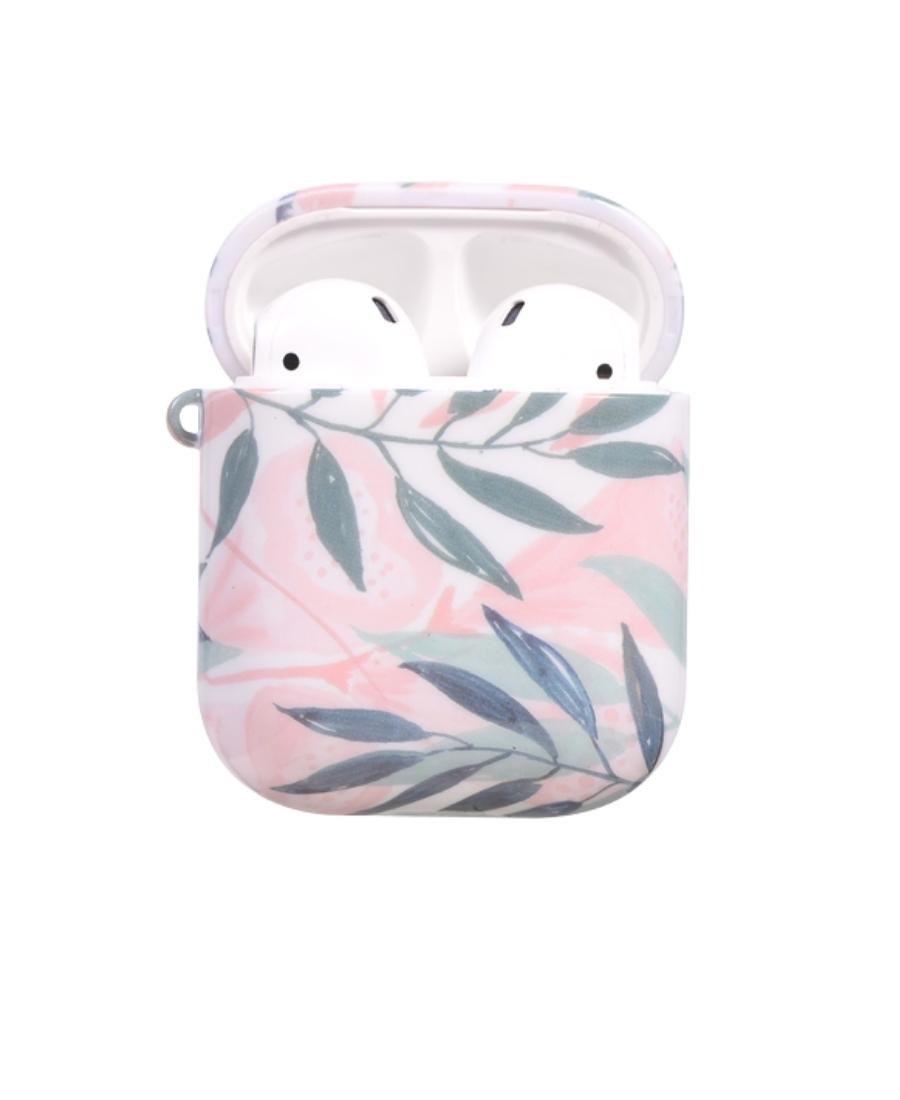 Pink Floral AirPod Holder