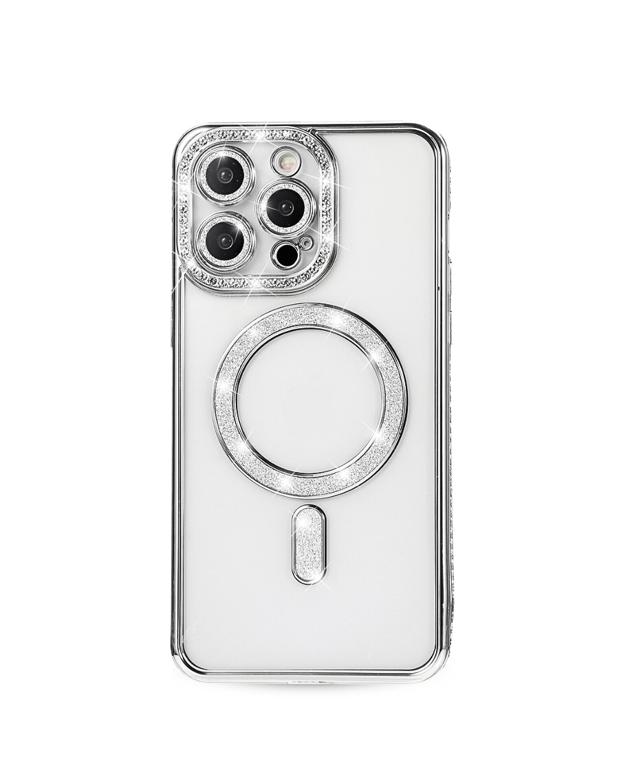 Silver Glam MagSafe Phone Case