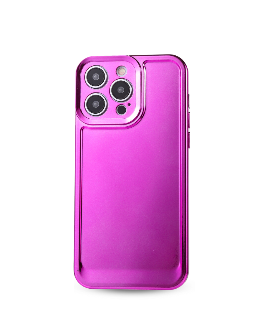 Pink Chrome Phone Case
