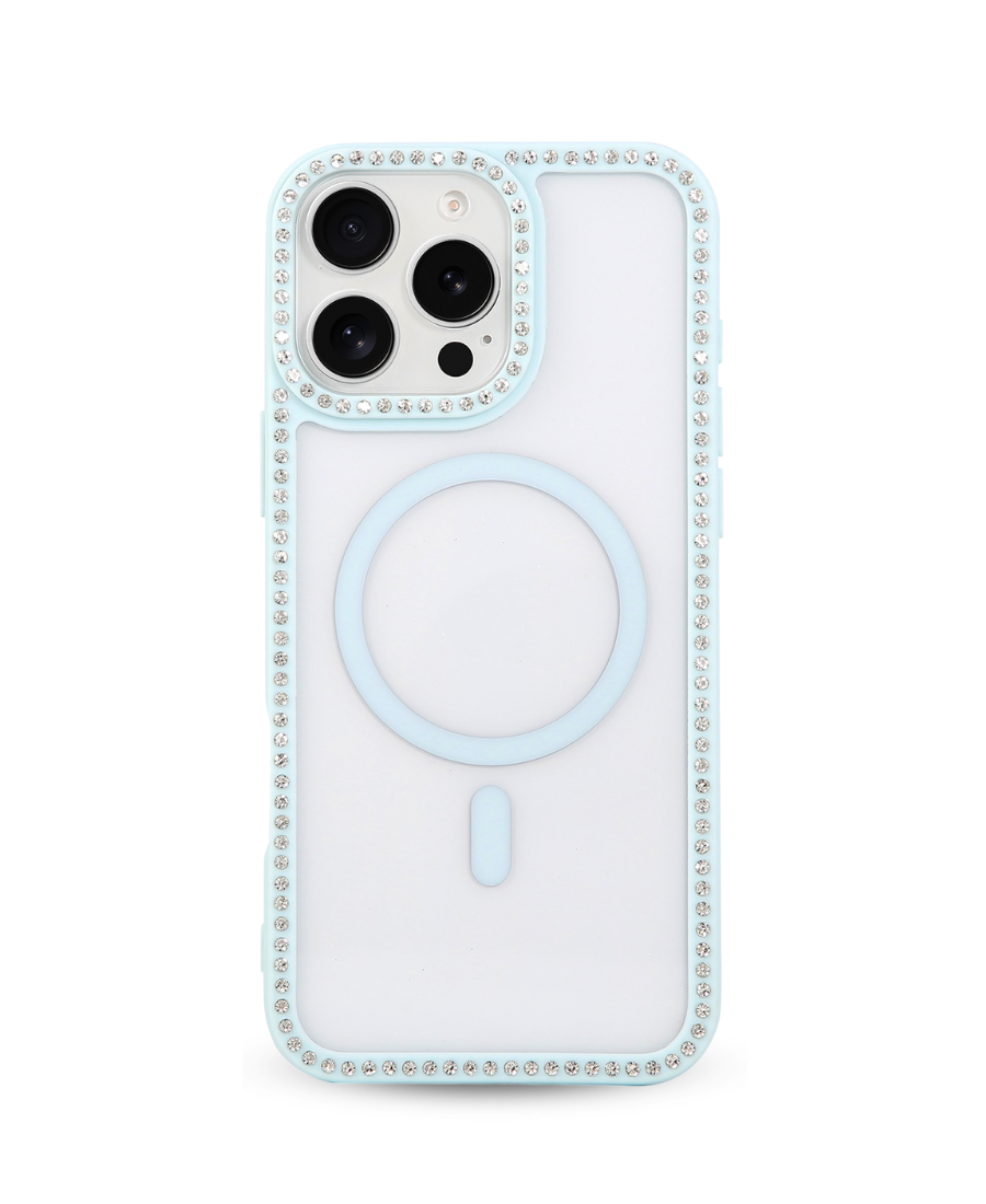 Sky Blue Glow MagSafe Phone Case