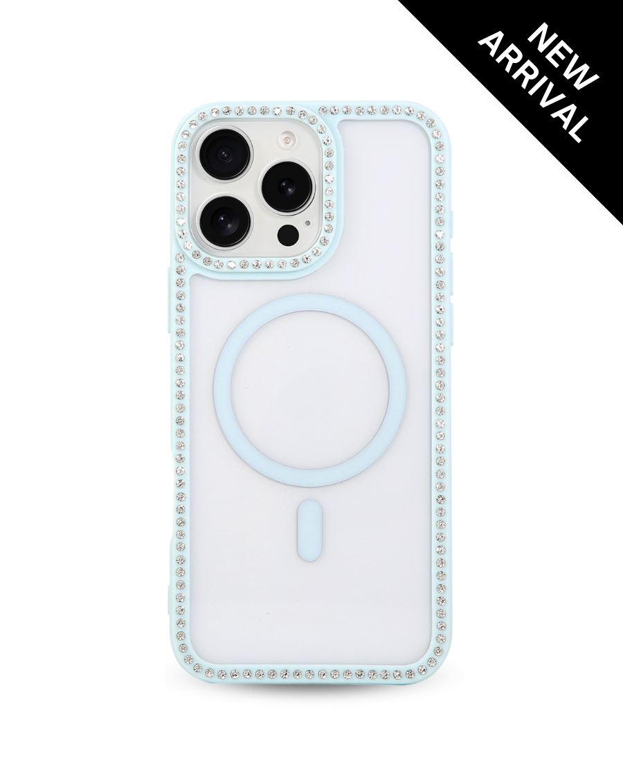 Sky Blue Glow MagSafe Phone Case
