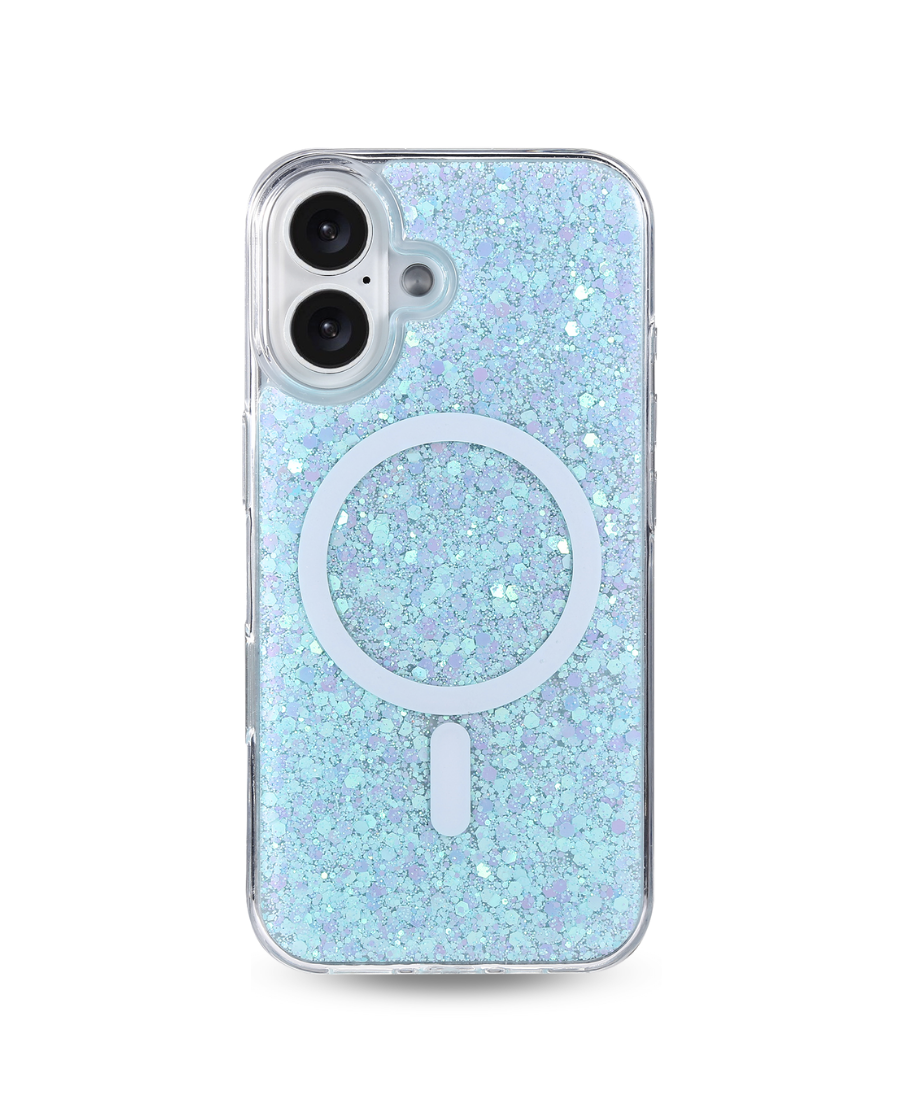 Aquamarine Disco MagSafe Phone Case