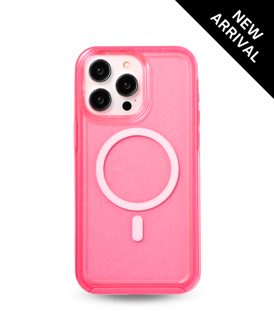 Pink Neon MagSafe Phone Case