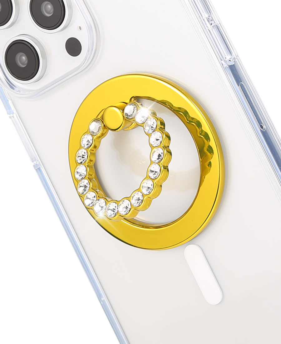 Golden Yellow Diamond MagSafe Ring Holder