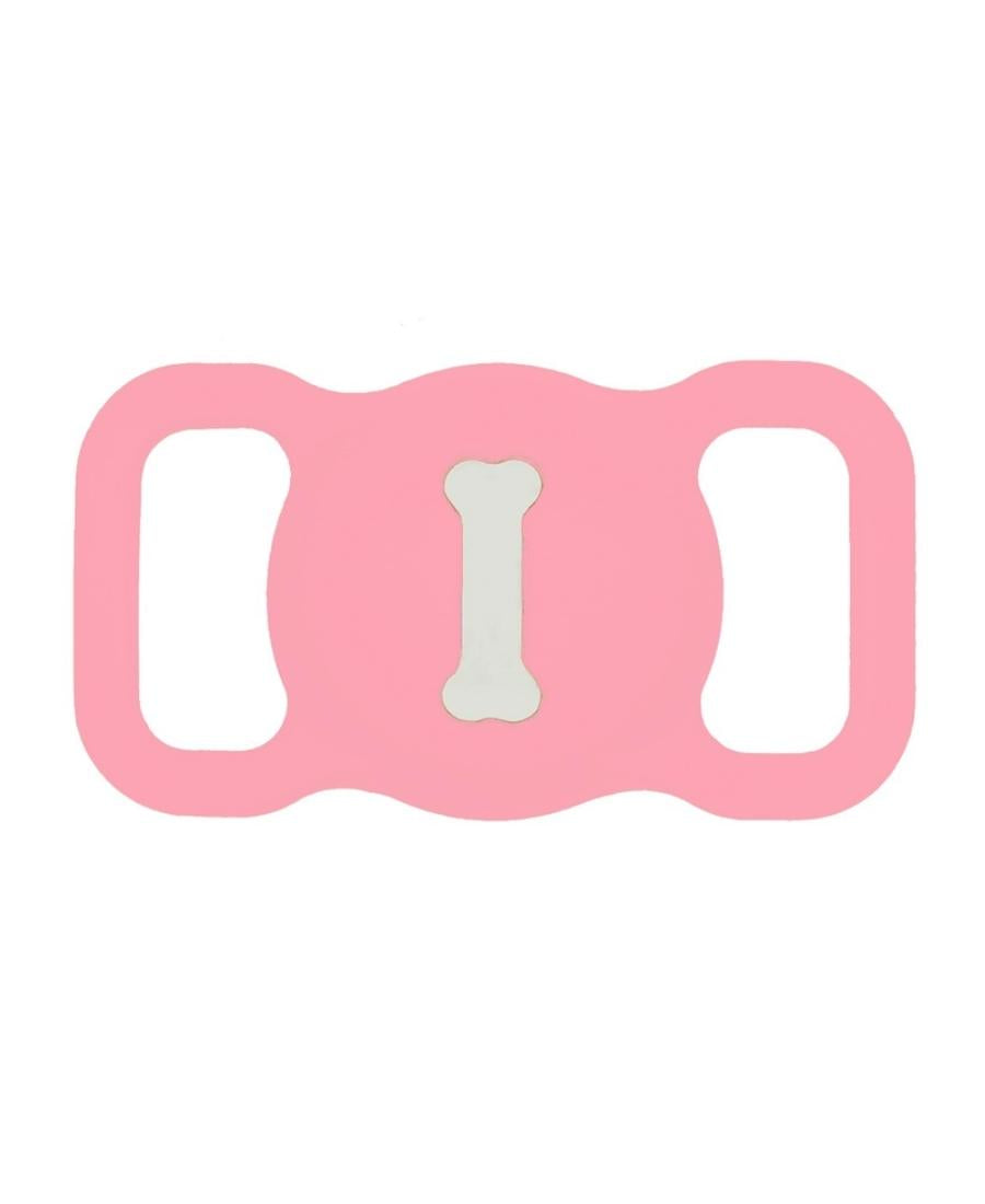 Pink AirTag Collar Holder