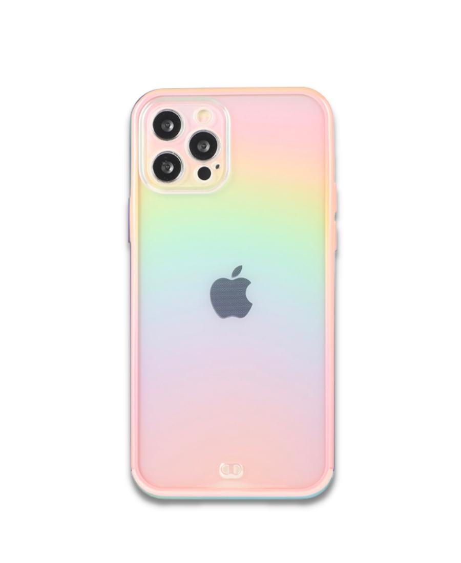 Pink Holo Border Protector Phone Case