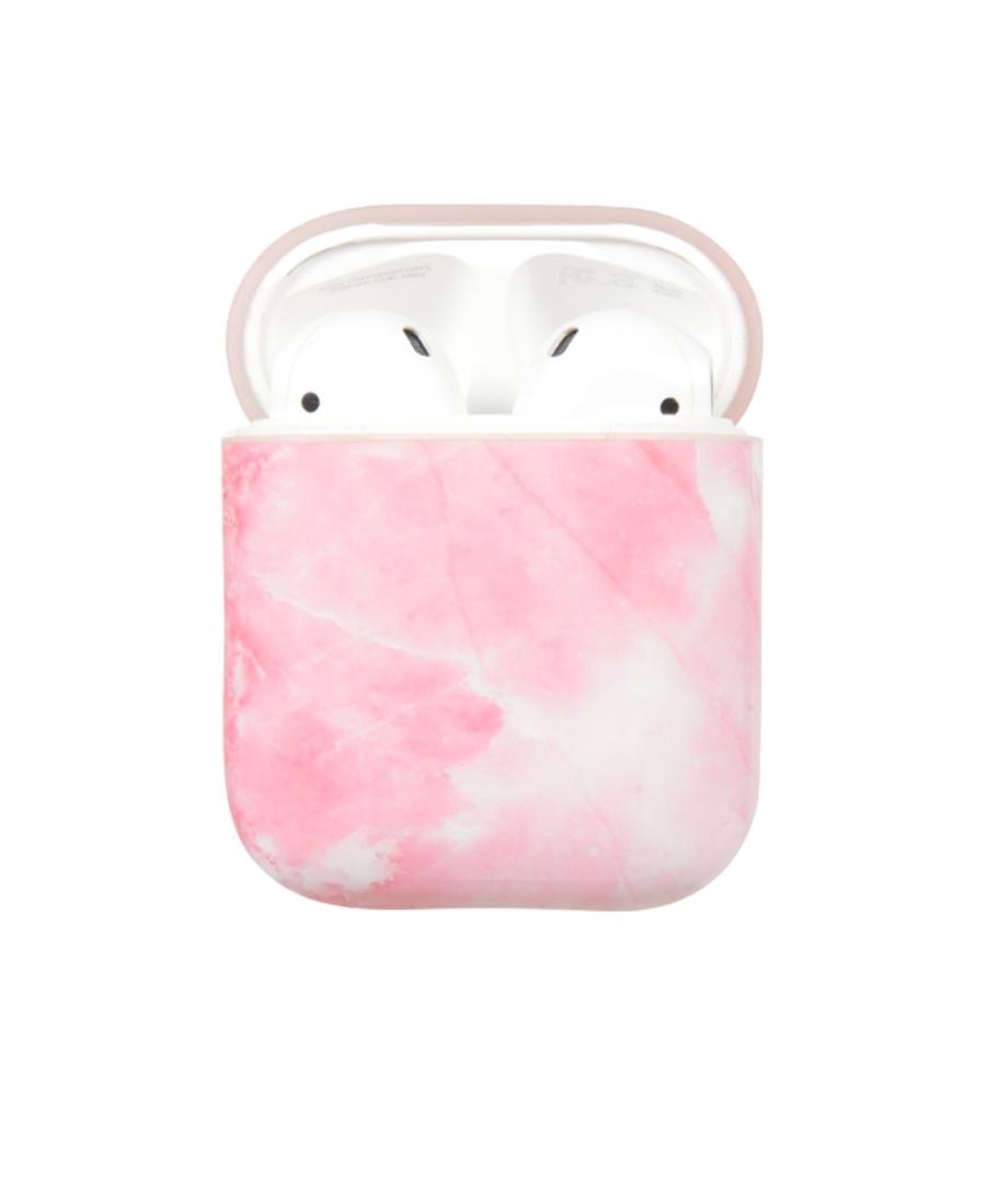 Pink Marble AirPod Holder